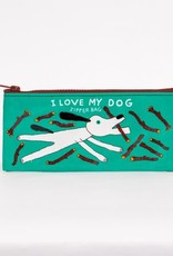 I Love My Dog Pencil Case