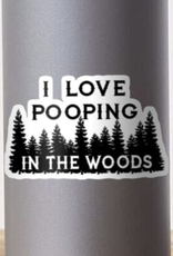 I Love Pooping Sticker