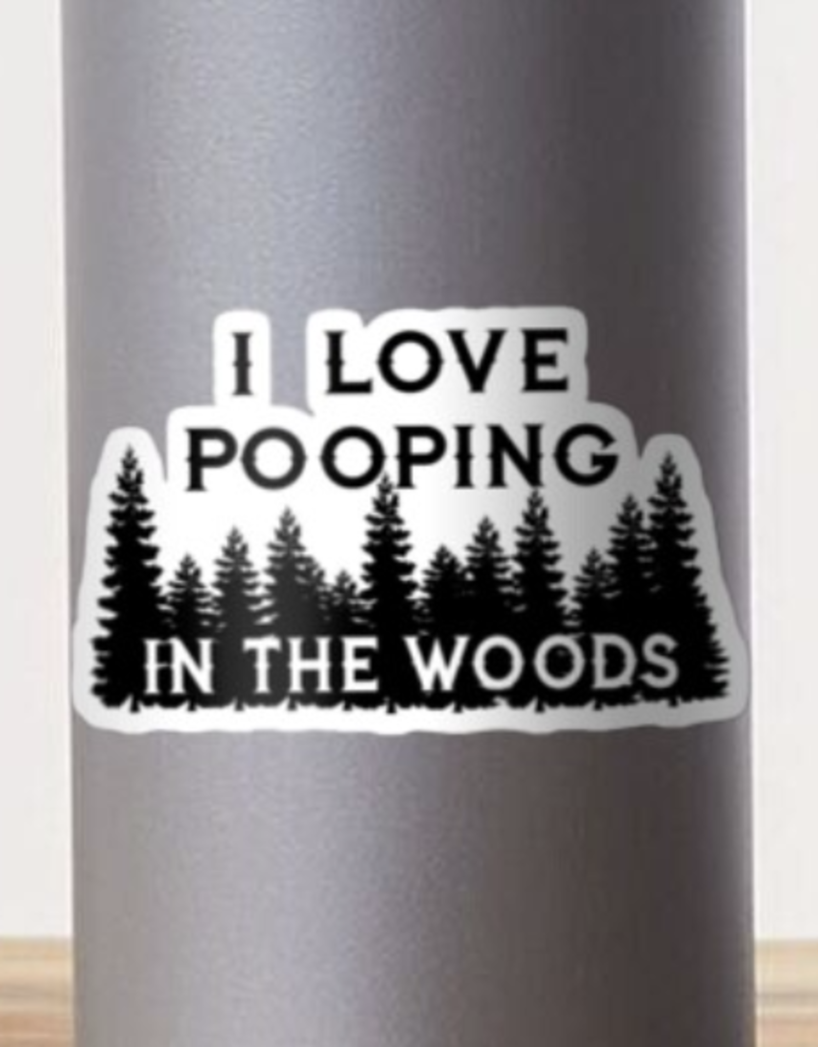 I Love Pooping Sticker