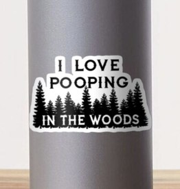 I Love Pooping Sticker