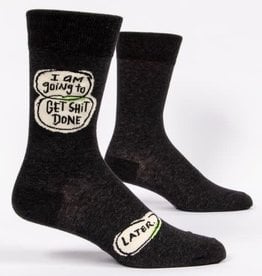 Get Shit Done Men's Socks