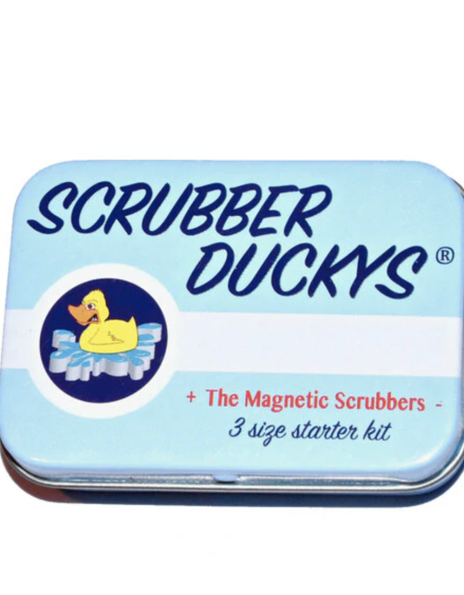Scrubber Ducky 3.0 Tin w/ 2 Ducks, 2 Mini Eggs & 1 Micro Egg Scrubber