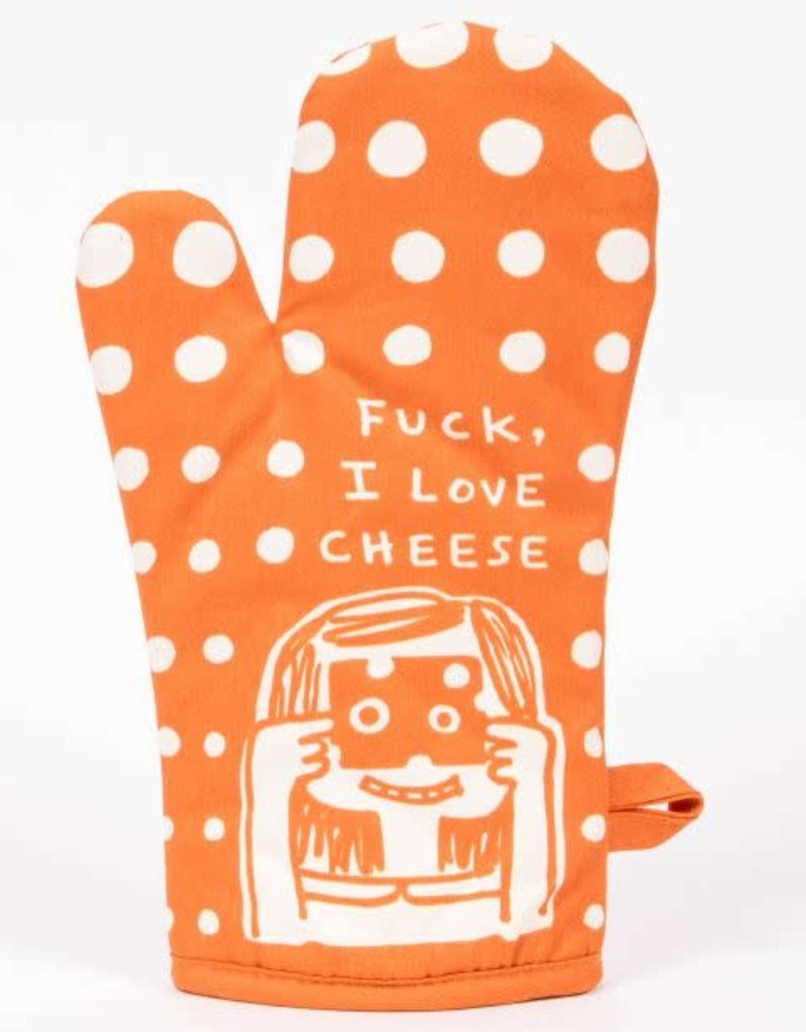 Fuck, I Love Cheese Oven Mitt
