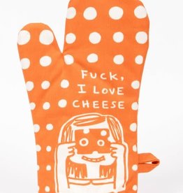 Fuck, I Love Cheese Oven Mitt