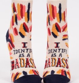 I Identify as a Badass Ankle Socks