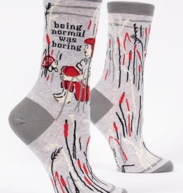 Normal Was Boring Crew Socks