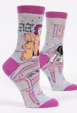 My Dog is Cool as Fuck Crew Socks