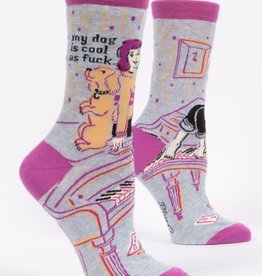 My Dog is Cool as Fuck Crew Socks