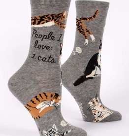 People I Love: Cats Crew Socks