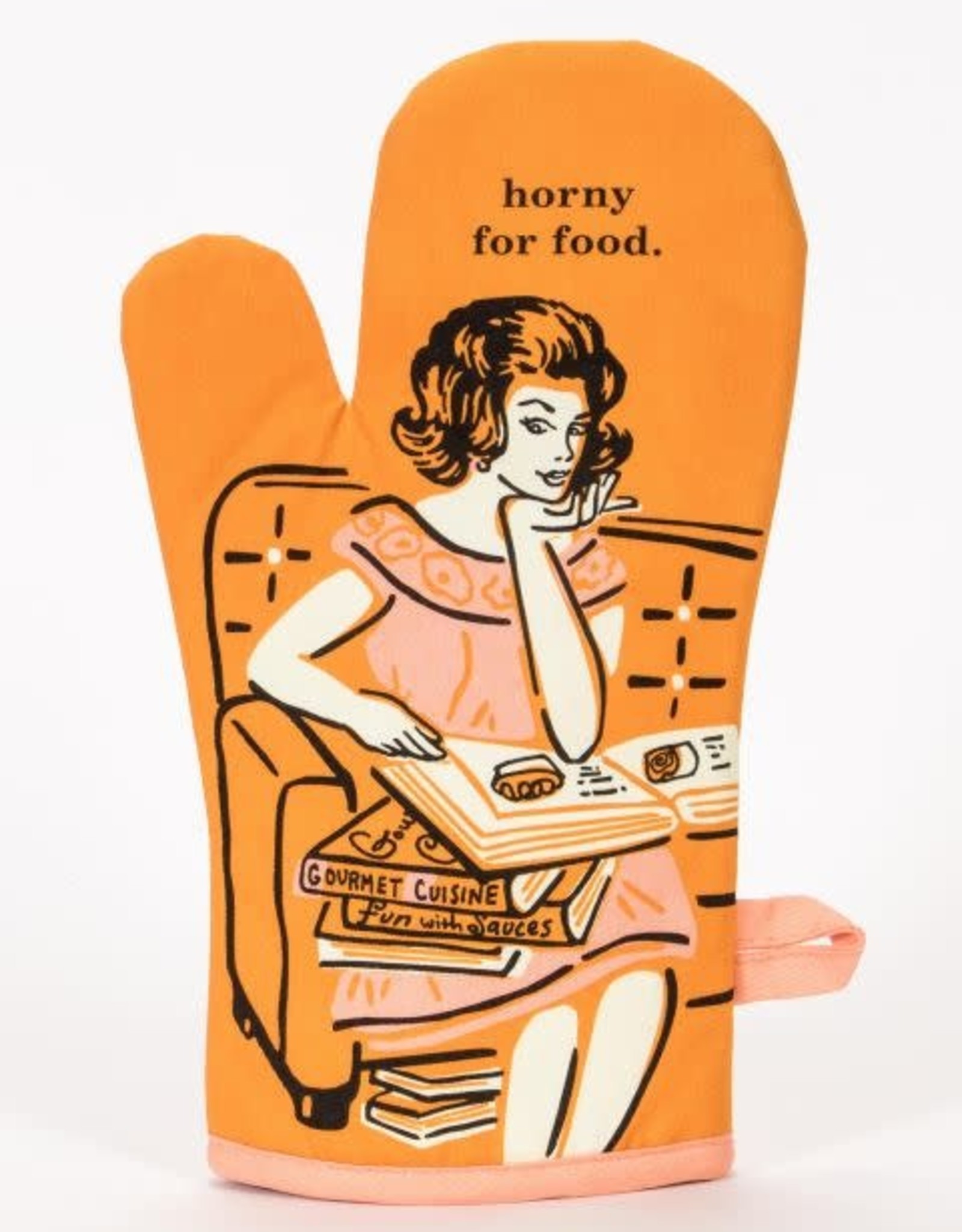 Horny for Food Oven Mitt