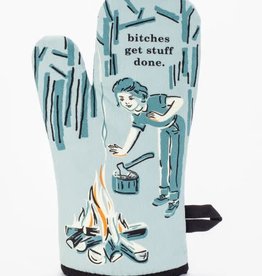 Bitches Get Stuff Done Oven Mitt