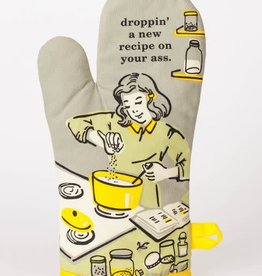 Droppin' a Recipe Oven Mitt