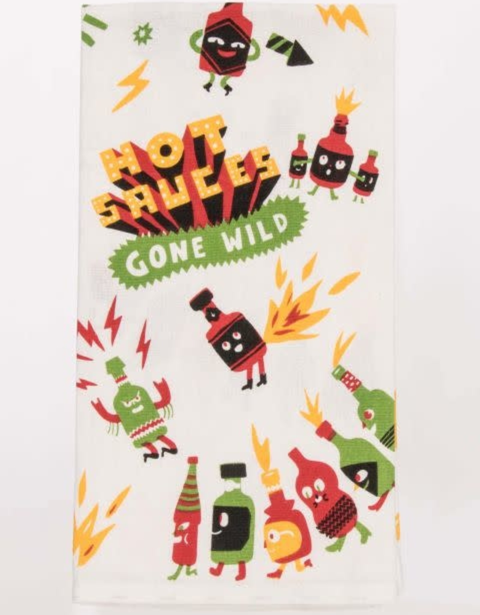 Hot Sauces Gone Wild Dish Towel