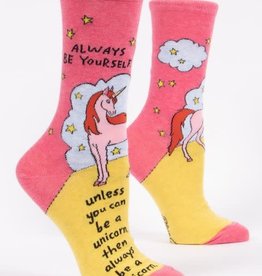 Always Be Yourself Crew Socks