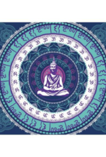 Buddha Mandala Single Tapestry - 60" x 90"