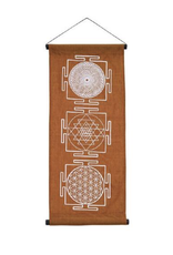 Geometric Mandala - 32.5" Long Banner