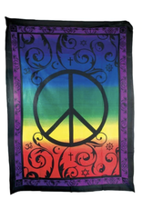 Peace Tapestry by ThreadHeads - 55" x 85"