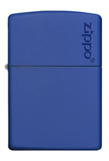 Zippo Royal Blue Matte Zippo w/Logo