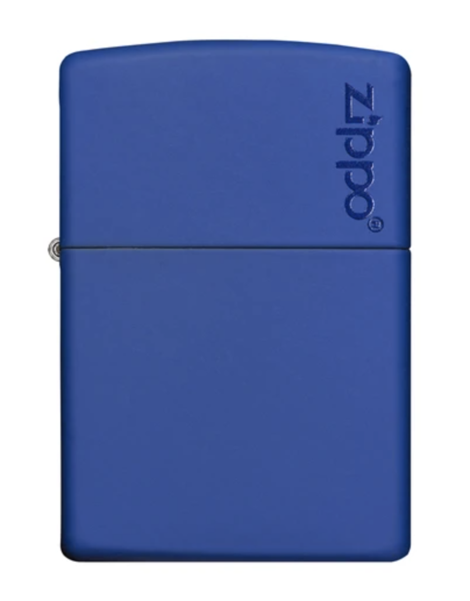 Zippo Royal Blue Matte Zippo w/Logo