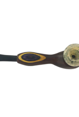 Hybrid Wood Pipe with Glass Bowl