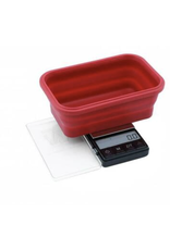 Truweigh - Crimson - Collapsible Bowl Scale 1000g x 0.1g