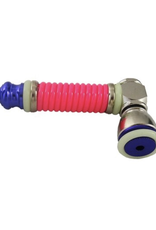 Coilerz 3" Metal Pipe w/ Anodized Coil & Glow-in-the-Dark O-Rings by BIG Pipe