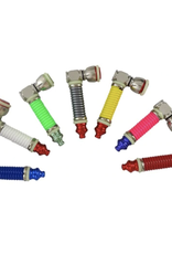 Coilerz 3" Metal Pipe w/ Anodized Coil & Glow-in-the-Dark O-Rings by BIG Pipe