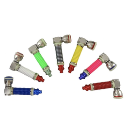 Coilerz 3" Metal Pipe w/ Anodized Coil & Glow-in-the-Dark O-Rings by BIG Pipe Coilerz 3" Metal Pipe w/ Anodized Coil & Glow-in-the-Dark O-Rings by BIG Pipe