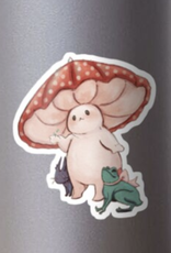 Mushroom Umbrella Sticker