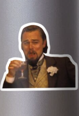 Leonardo Dicaprio Laughing Sticker
