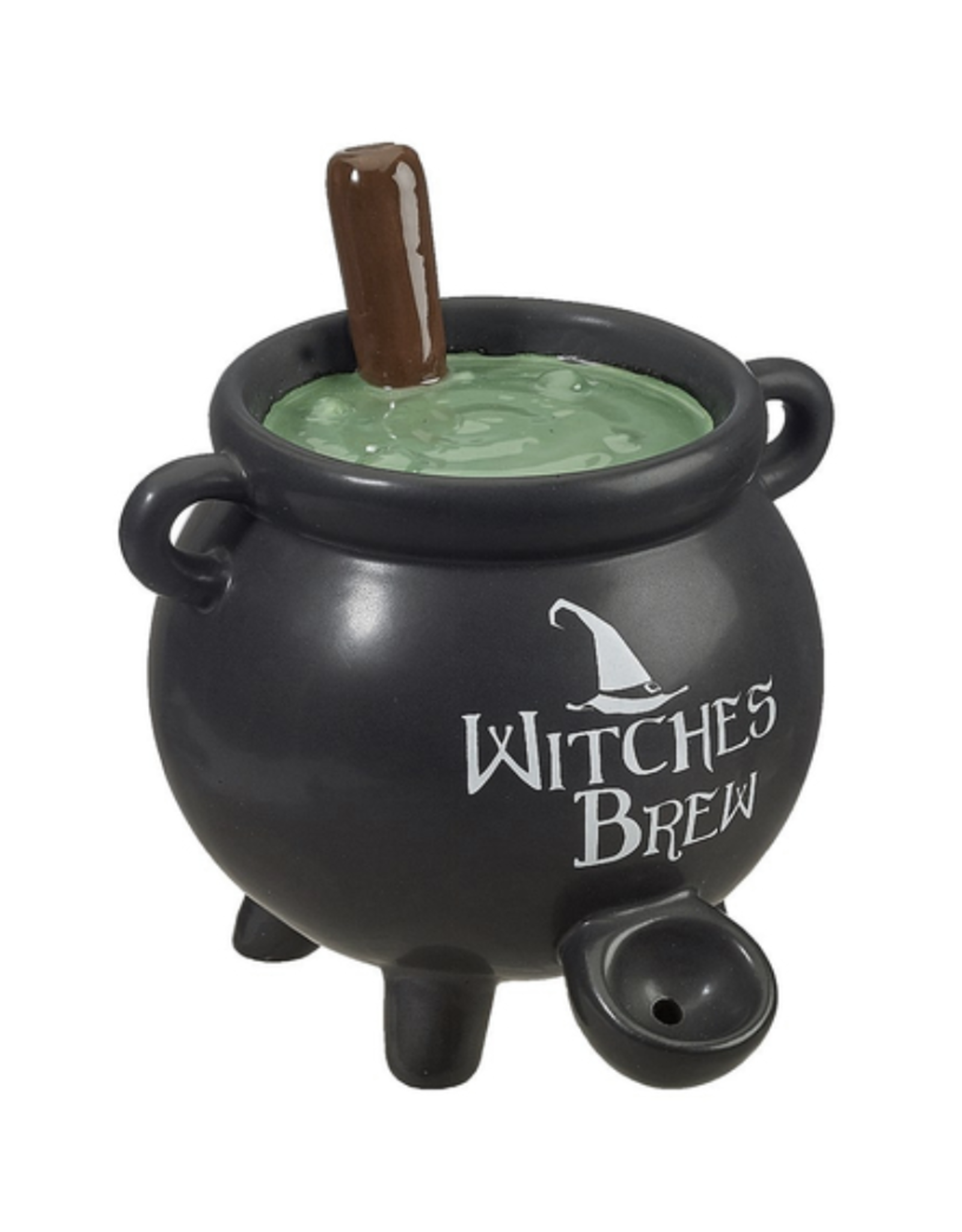 Witches Cauldron Ceramic Pipe