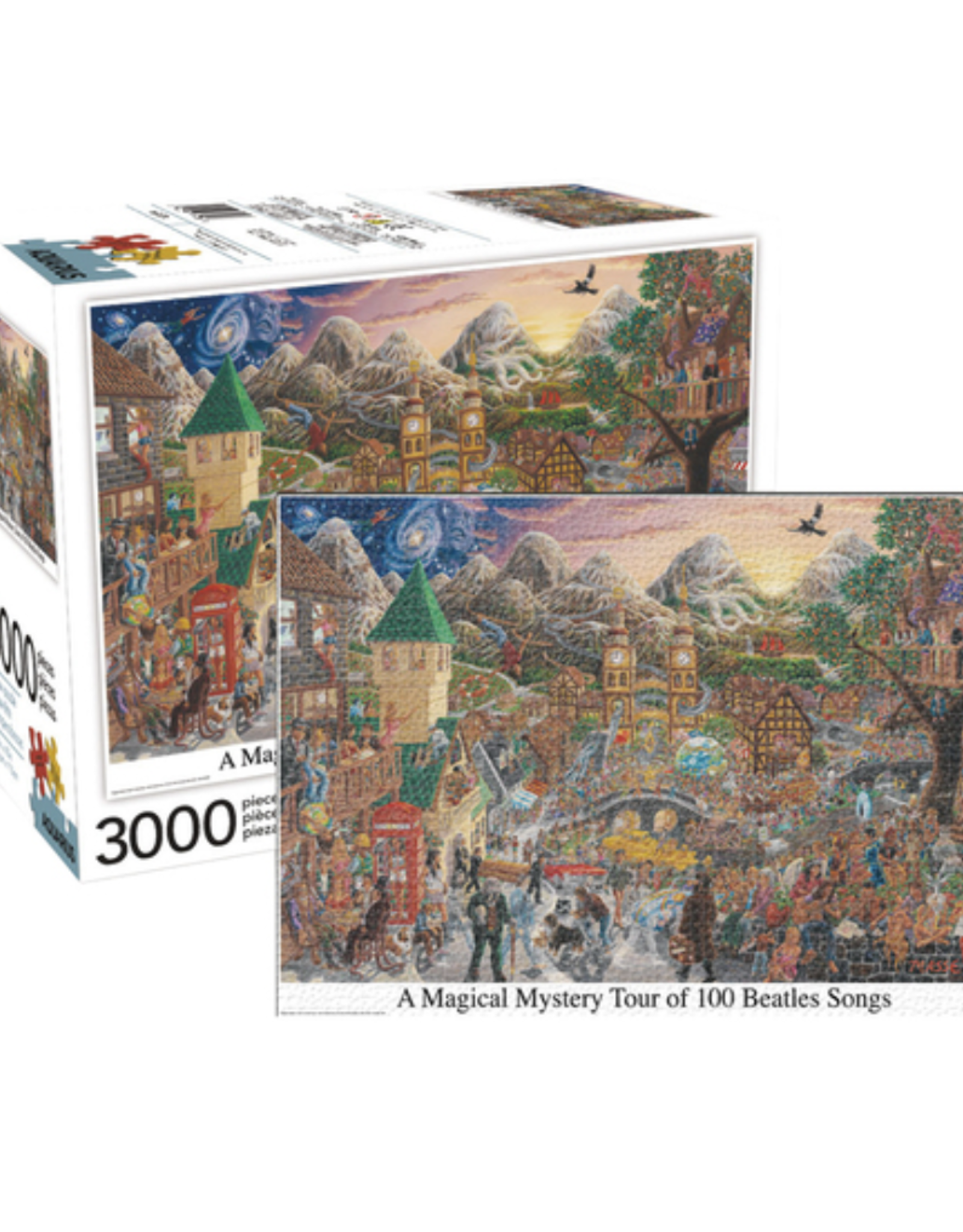 Beatles Magical Mystery Tour Puzzle - 3000 Piece
