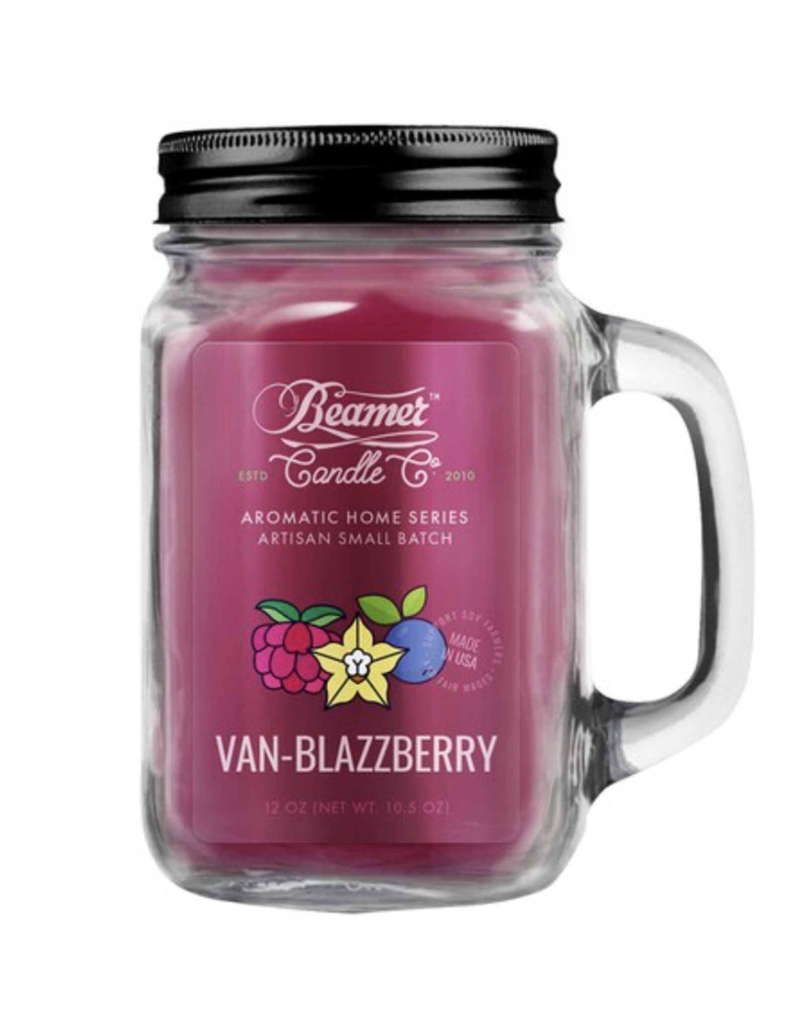 Beamer Beamer Candle - Van-Blazzberry 12oz