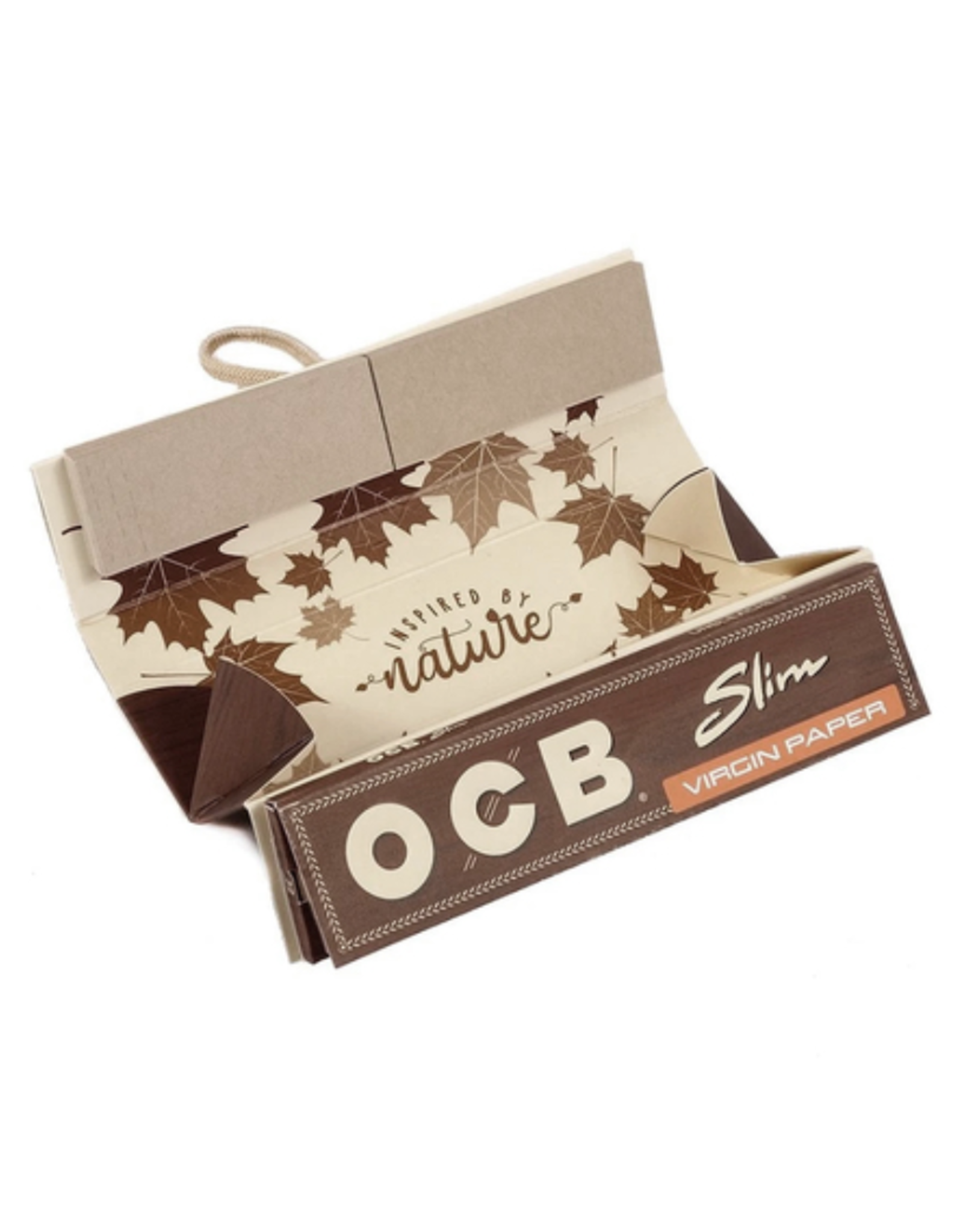 OCB OCB Virgin Unbleached King Size Slim Roll Kit