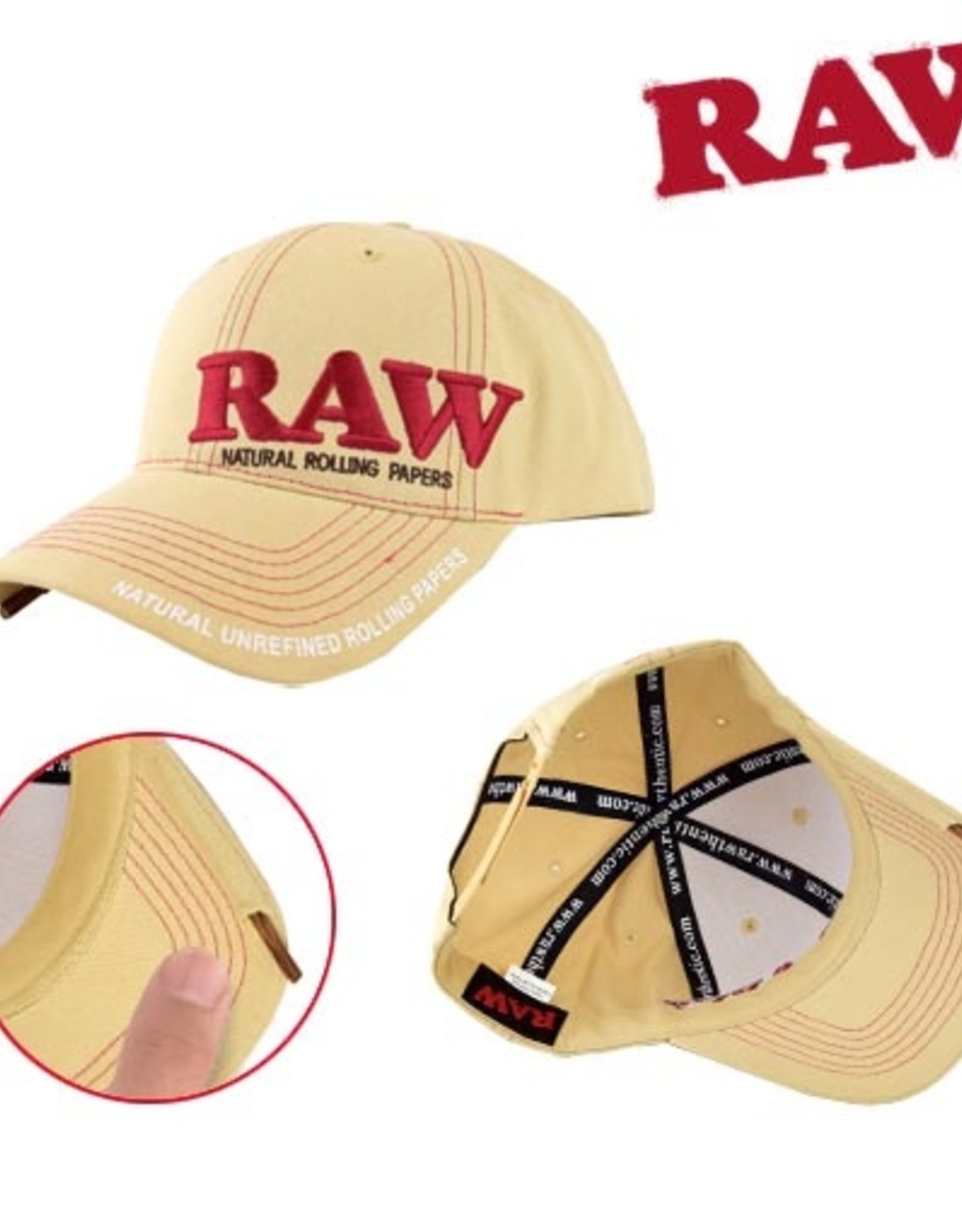 RAW RAW Tan Poker Hat