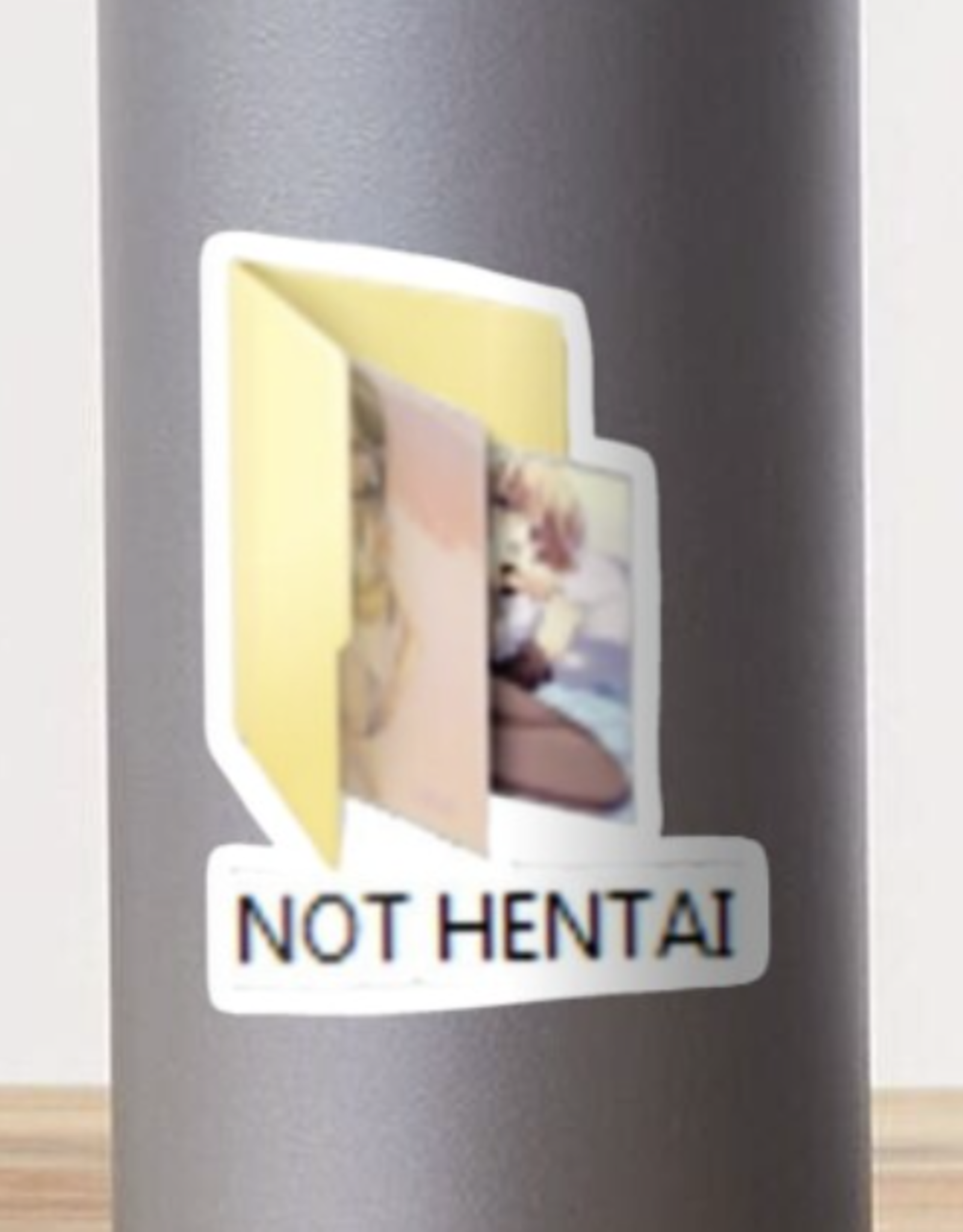 Not Hentai Folder Sticker
