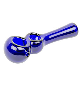 Red Eye Glass 4.5" Twice Baked Hand Pipe by Red Eye Glass