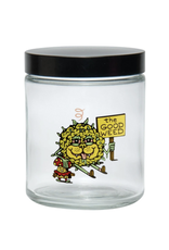 420 Science Clear Screw Top Jar Large - Killer Acid - The Good Weed