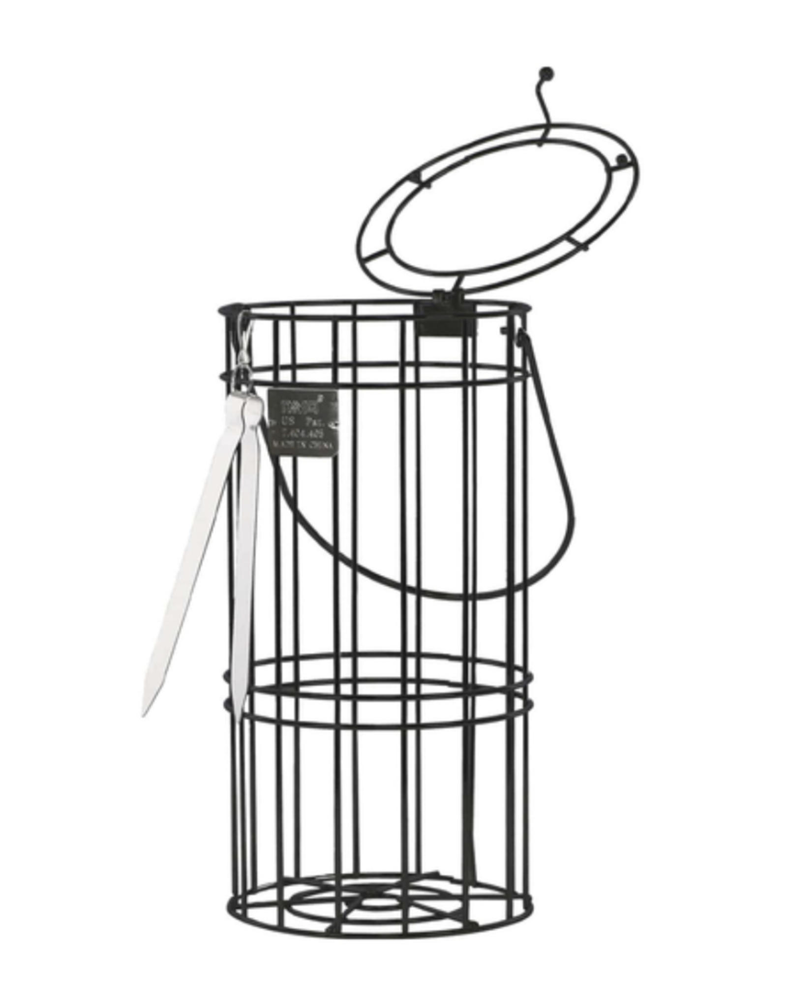 MYA Econo-QT 1-Hose Hookah Chrome Hookah Set in Wire Basket - Assorted Colours