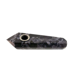 Jessica - Snake Spot Gemstone Pipe