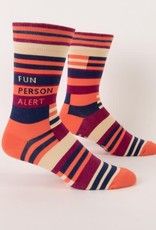 Fun Person Alert Men's Socks