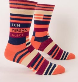 Fun Person Alert Men's Socks