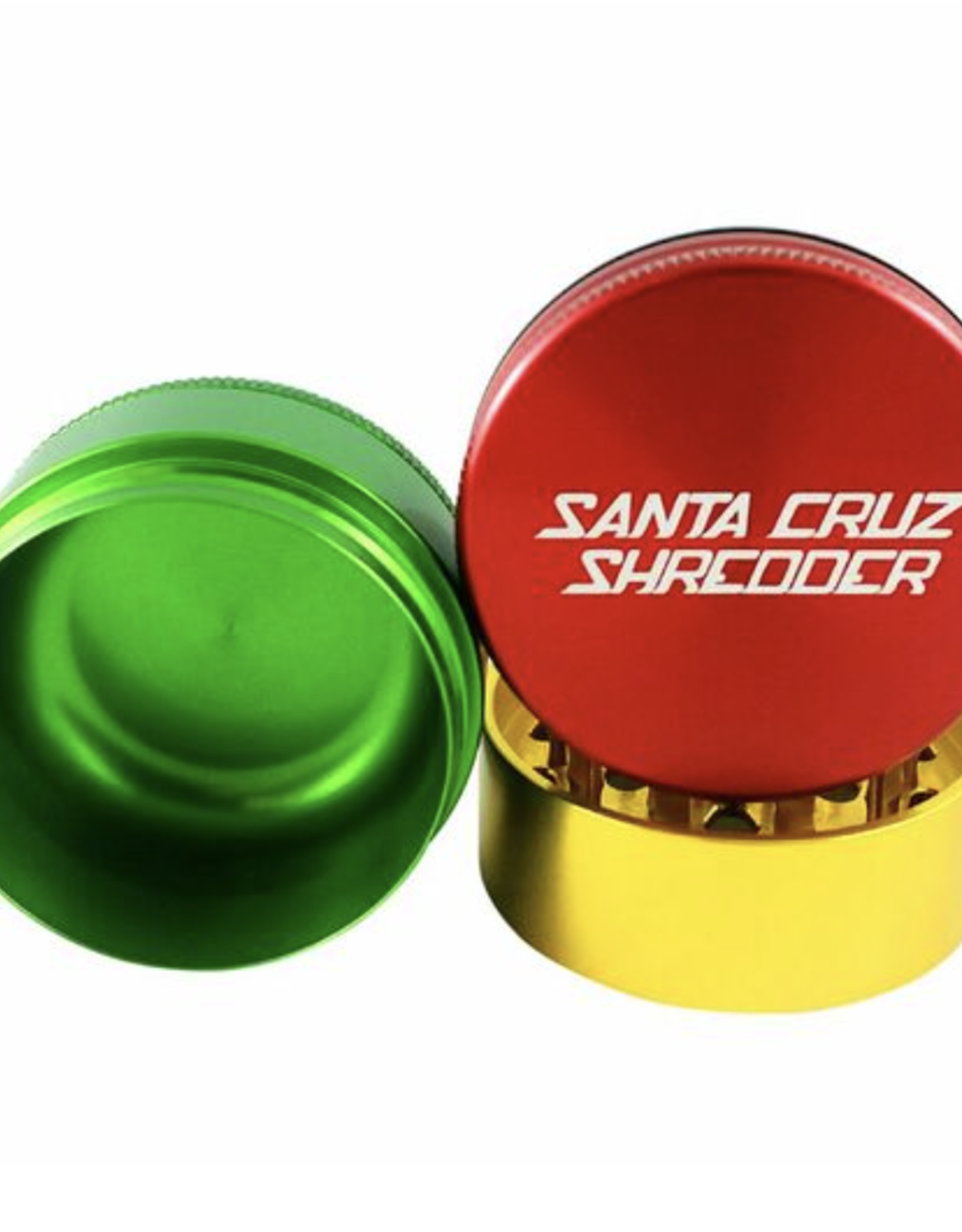 Santa Cruz Shredder Rasta 2.75" 3-piece Grinder