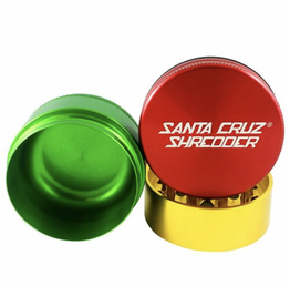 Santa Cruz Shredder Rasta 2.75" 3-piece Grinder