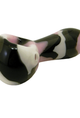 Safari Warrior Camo Pink Pipe by Chameleon Glass