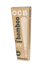 OCB OCB Bamboo Prerolled Cone 1.25 - 6 Cones per pack