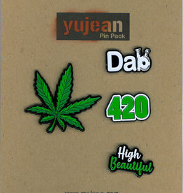 Cannabis Enamel Pin Pack