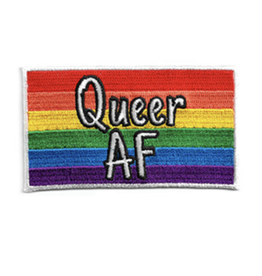 Queer AF Flag Patch