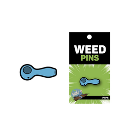 Blue Pipe - WoodRocket Weed Pins
