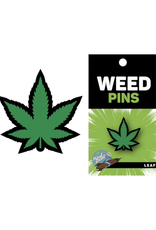 Green Leaf - WoodRocket Weed Pins